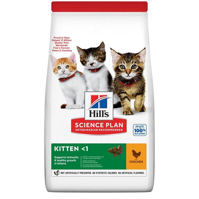 Hill's Science Plan - Croquettes pour Chaton au Poulet 1,5KG