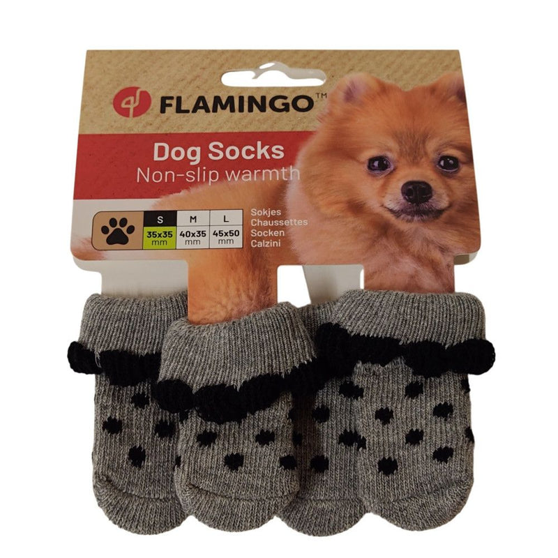 Chaussettes pour chien grises, taille S