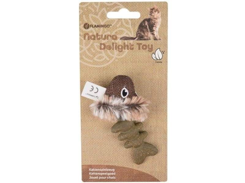 Jouet pour chat à l'herbe à chat (catnip)