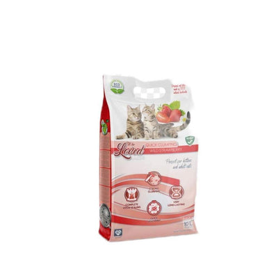 To Be Loved – Litière pour chat parfum fraise 10 L – La Passion Canine Maroc