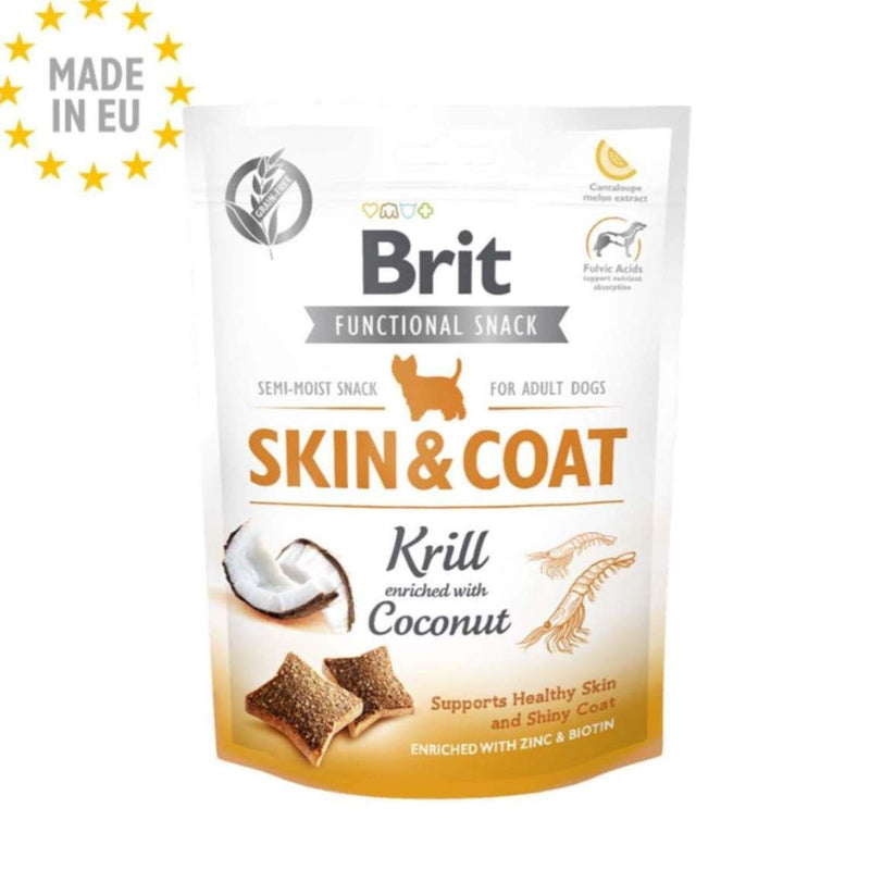 Brit Care Dog Functional Snack Skin & Coat – Friandises chien 150 g