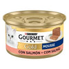 Gourmet Gold – Mousse au saumon, pâtée pour chat 85 g