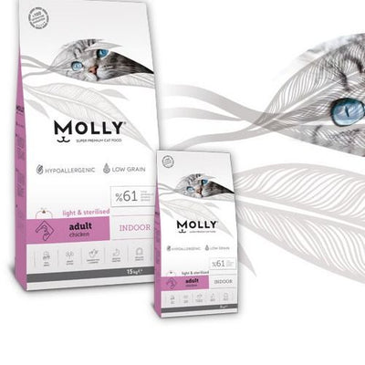 Molly Kitten & Mother – Croquettes chaton et chatte 2 kg – La Passion Canine Maroc