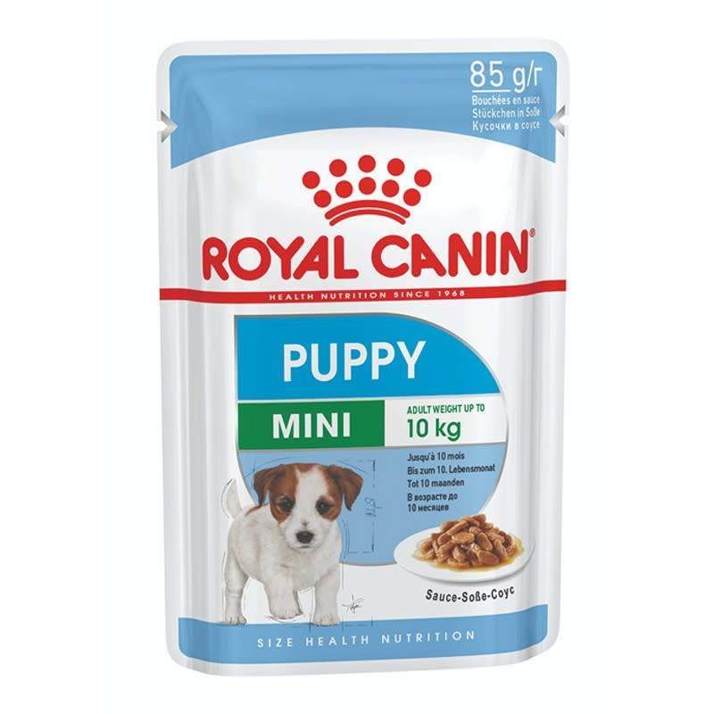 Royal Canin Mini Puppy – Pâtée chiot petite race en sauce 85 g
