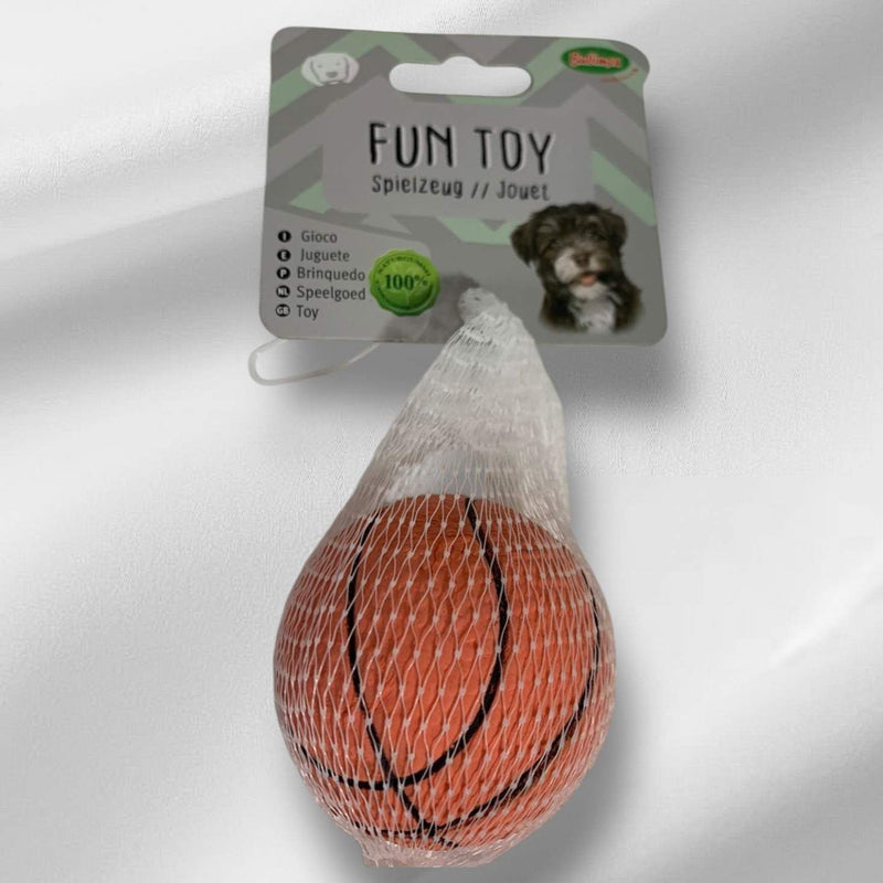 BUBIMEX FUN TOY JOUET BALLE EN CAOUTCHOUC NATURE
