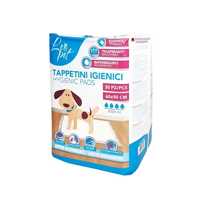 Leopet – Tapis hygiéniques absorbants chien 60x90 cm x30