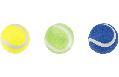 Flamingo Smash – Balles de tennis pour chien 5 cm x3 – La Passion Canine Maroc