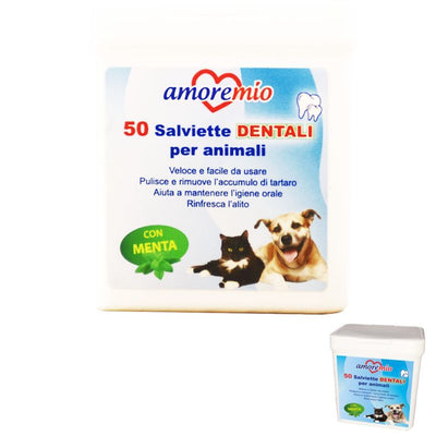 Amoremio - LINGETTES D√âSINFECTANTES POUR DENTS 50 PCS