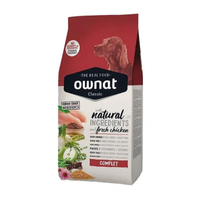 Ownat Classic Complet – Croquettes chien adulte au poulet 4 kg