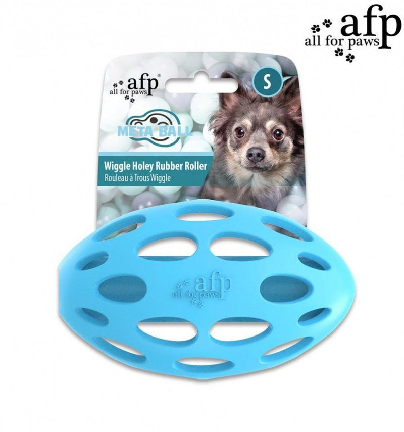 All For Paws – Balle en caoutchouc ajourée pour chien, petite
