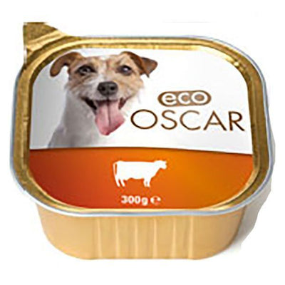 Oscar – Pâtée au bœuf 300 g – La Passion Canine Maroc