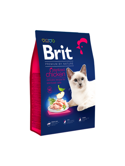 Brit Premium by Nature Cat Sterilized Chicken 1.5KG
