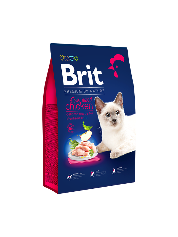 Brit Premium by Nature Cat Sterilized Chicken 1.5KG
