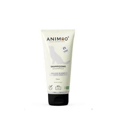 Animo – Shampoing chien pour pelage blanc 200 ml – La Passion Canine Maroc