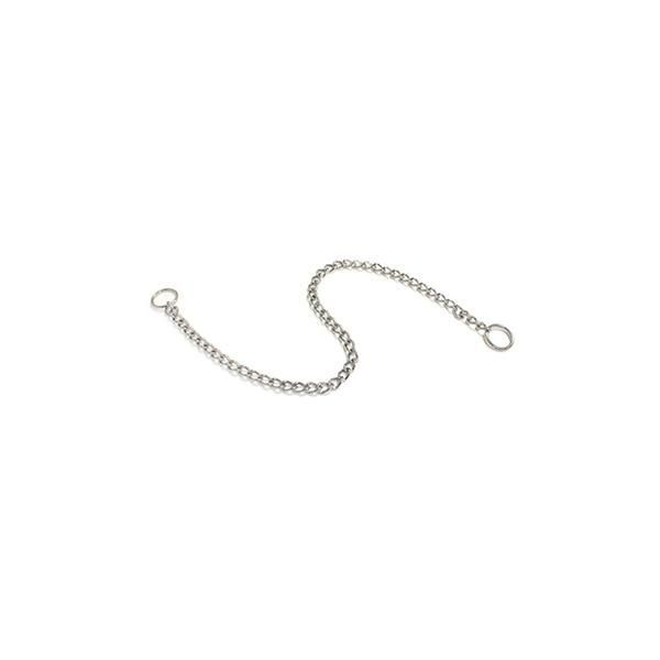 Collier étrangleur chaîne pour chien 55 cm, 2,5 mm