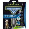 Furminator – Brosse déshédding chien poil long taille L