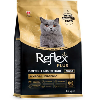 Reflex Plus – Croquettes hypoallergéniques pour chat 1,5 kg – La Passion Canine Maroc
