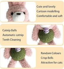 Jouet chat boule en peluche à l'herbe à chat – La Passion Canine Maroc