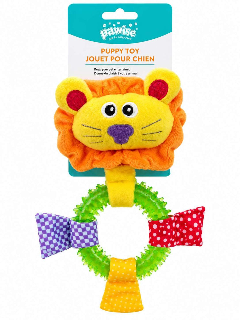 Pawise – Peluche lion pour chiot