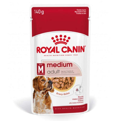 Royal Canin Medium Adult – Pâtée chien adulte race moyenne en sachet – La Passion Canine Maroc