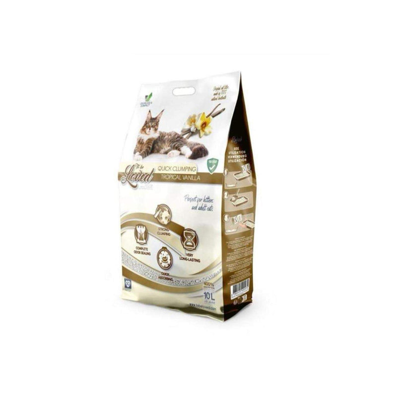 LITIERE CHAT TOBELOVED 10L VANILLE