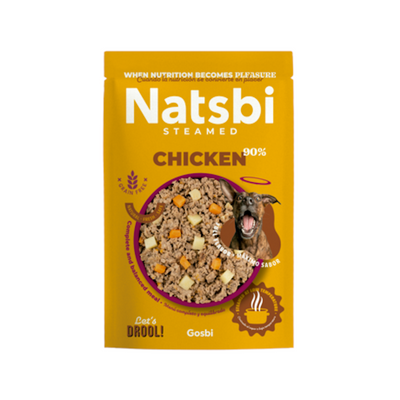Natsbi – Plat sans céréales pour chien 500 g – La Passion Canine Maroc