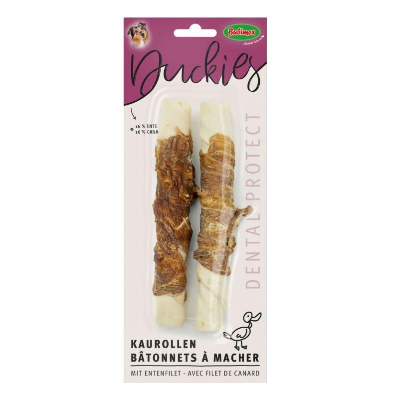 bubimex Duckies Duck Chew Sticks x2, 90g