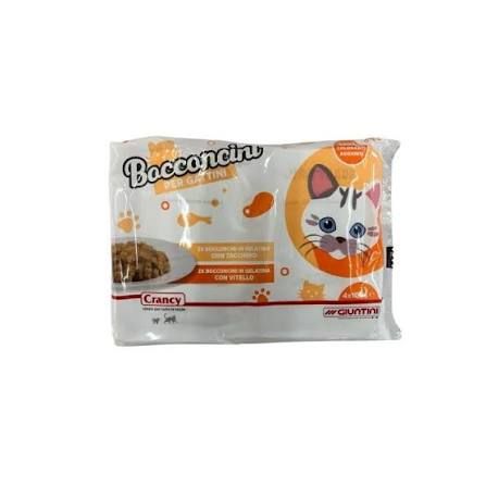 Crancy – Bouchées en gelée pour chat (lot de 4)