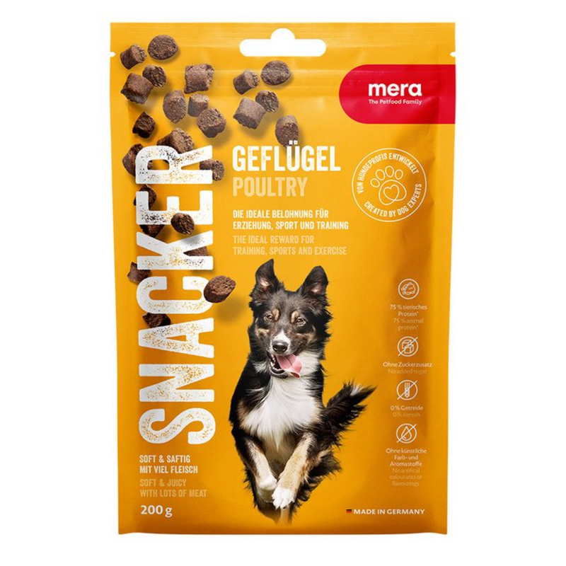 Mera Snacker – Friandises chien au poulet 200 g