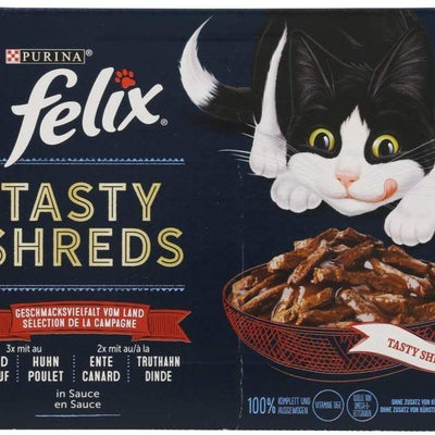 Felix TASTY SHREDS 4x85g