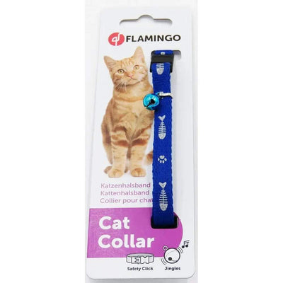 CHAT COLLIER BLEU