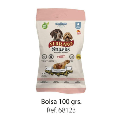 SERRANO SNACK POUR CHIEN TURKEY 100G