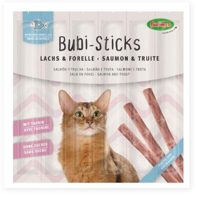Sticks pour chat au saumon et à la truite