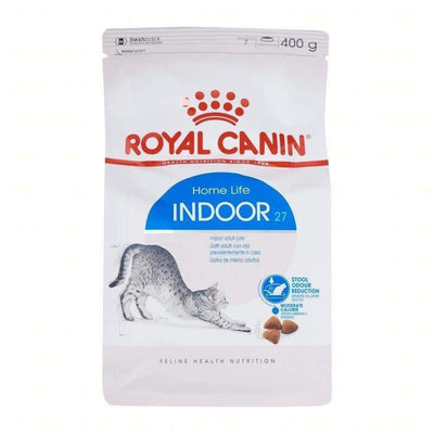 Royal Canin Indoor 27 – Croquettes chat d'intérieur 400 g – La Passion Canine Maroc