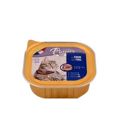 Repas Plaisir – Pâté chat au thon 100 g – La Passion Canine Maroc