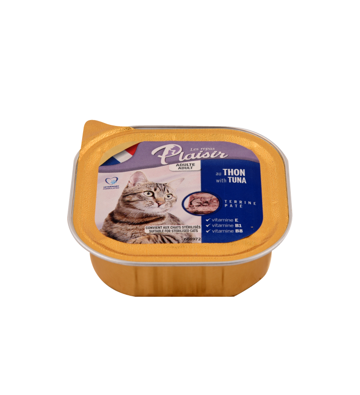 Repas Plaisir – Pâté chat au thon 100 g