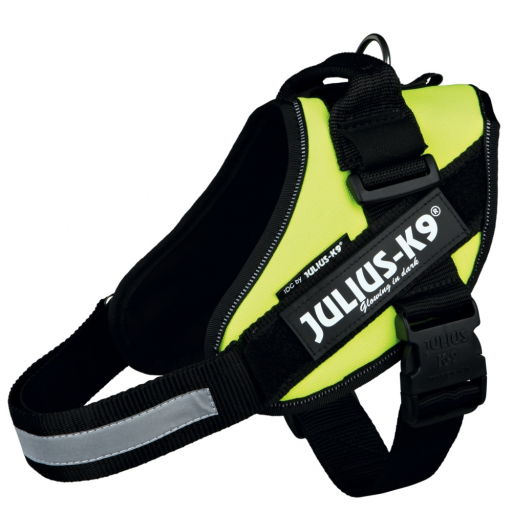 Julius K9 IDC Power Harnais jaune-néon (Mini-mini) 5999053616328