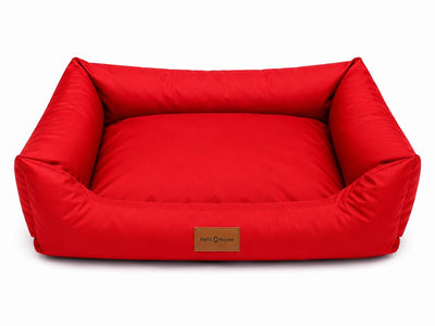 Coussin imperméable pour chien – Rouge taille M – La Passion Canine Maroc