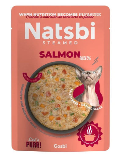 Natsbi Salmon Pour Chat Adult 80g