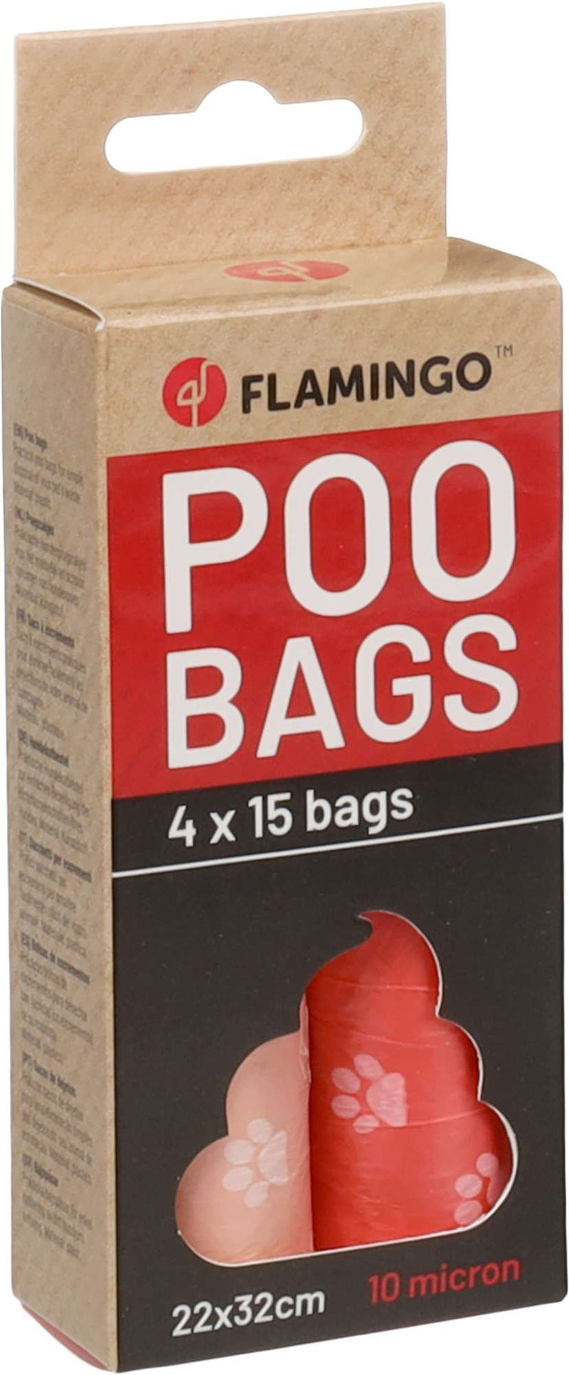 Sac √† d√©jections Basic pour chien 4x15 bags