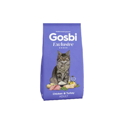 Gosbi Exclusive Cat – Croquettes chat poulet et dinde 1,5 kg – La Passion Canine Maroc
