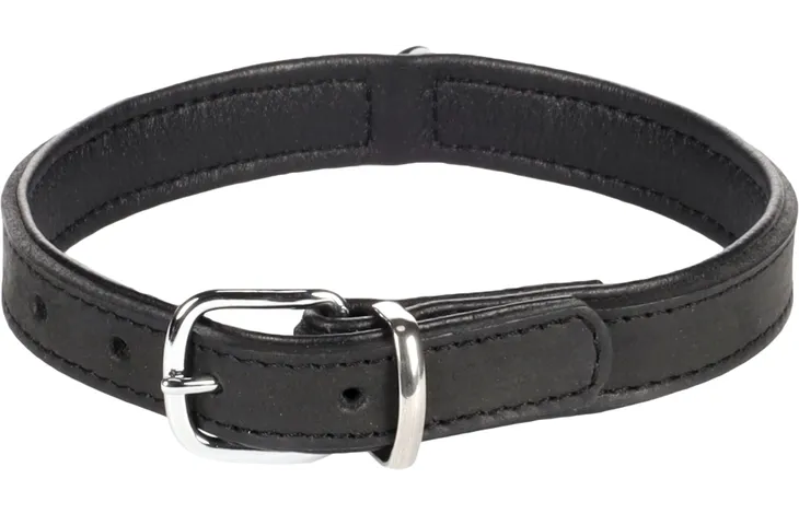 Collier Noir M/L 30-36cm x 18mm x 5mm