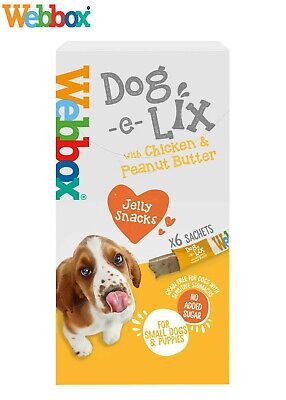 WEBBOX POUR CHIEN SAVEUR CHICKEN ET PEANUT BUTTER 6x15G