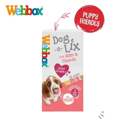 WEBBOX JELLY SNACKS WITH HAM AND CHEESE 6x15G