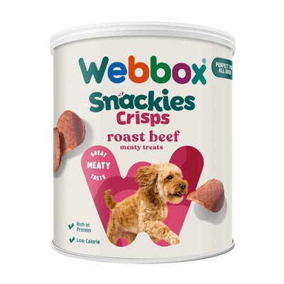 Webbox Snackies Crisps au B≈ìuf pour Chien 35g