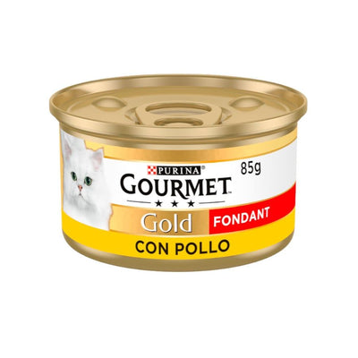 Gourmet Gold – Fondant au poulet, pâtée pour chat 85 g – La Passion Canine Maroc