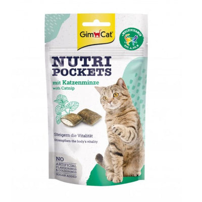 GimCat Poches Nutri avec Catnip, 60g