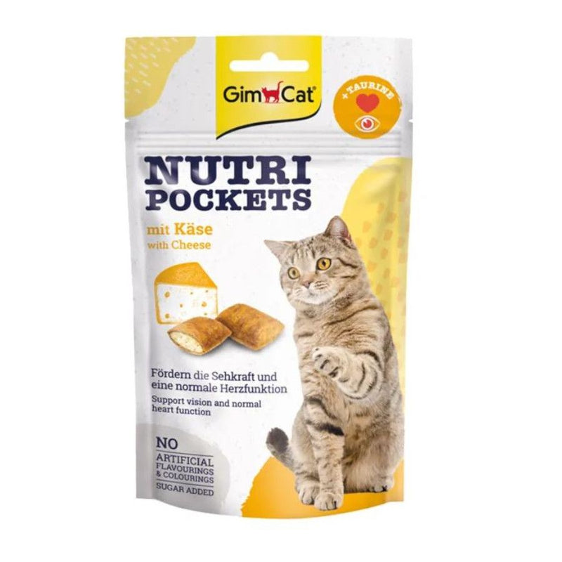GimCat Nutri Pockets – Friandises chat au fromage 60 g
