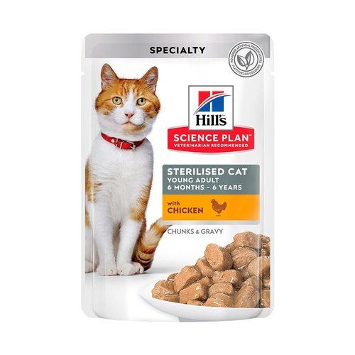 Hill's Plan scientifique Aliments pour chats de poulet, 85g
