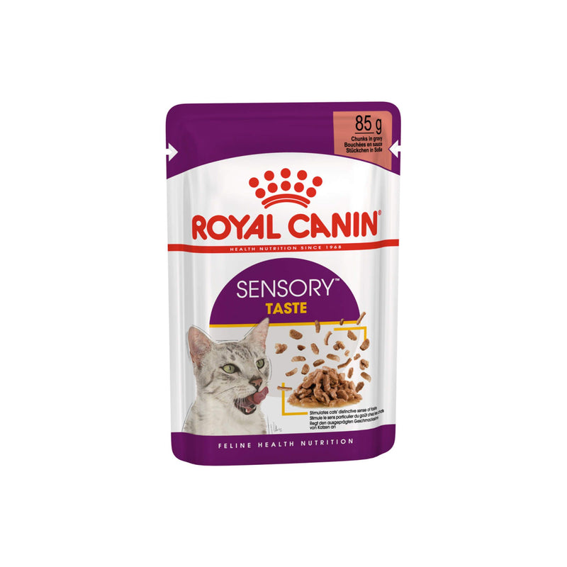 Royal Canin Sensory Taste – Bouchées chat en sauce 85 g